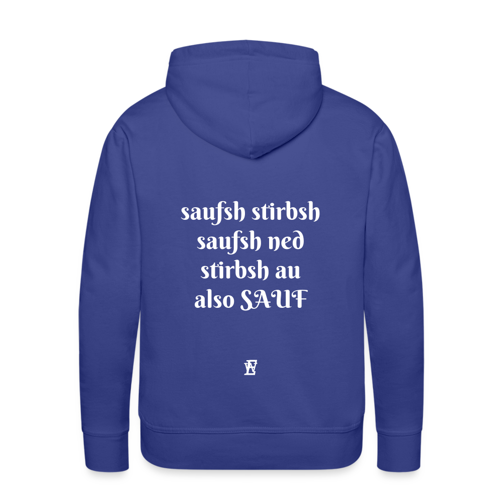 Männer Premium Hoodie - Königsblau