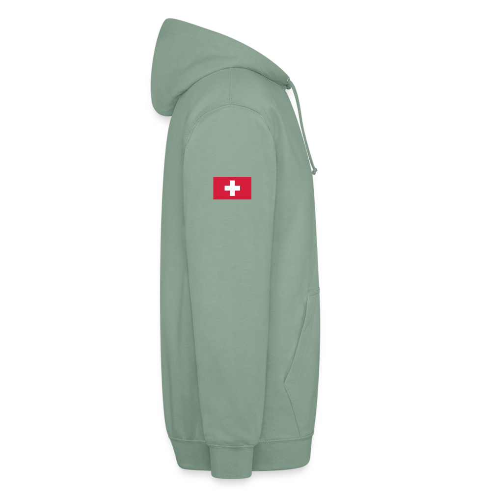 Unisex Hoodie Richi - Graugrün