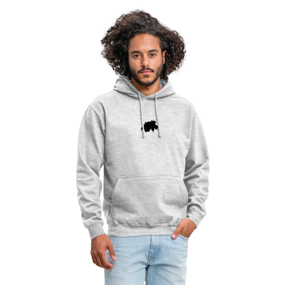 Unisex Hoodie Richi - Hellgrau meliert