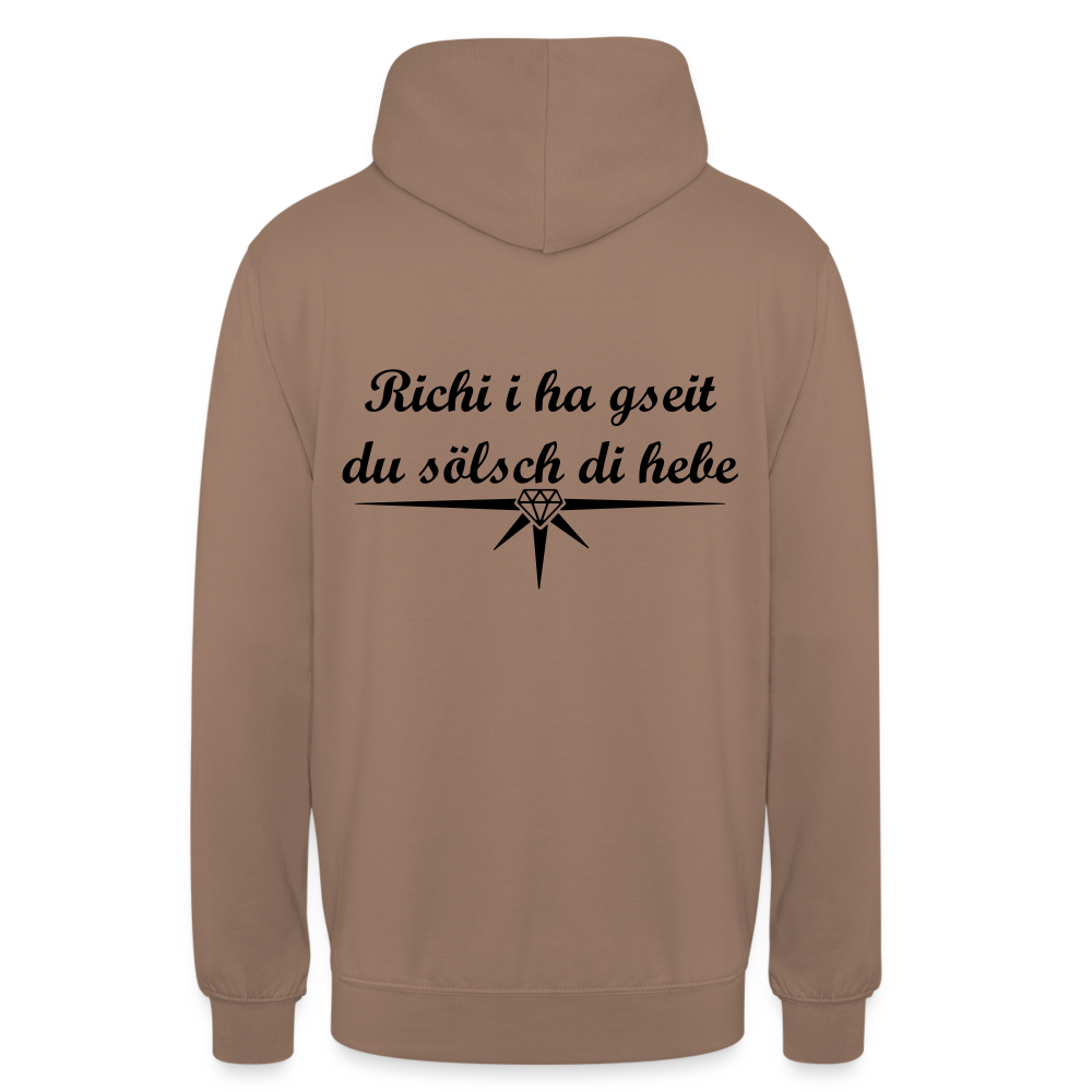 Unisex Hoodie Richi - Mokka