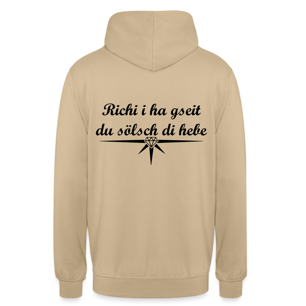 Unisex Hoodie Richi - Beige