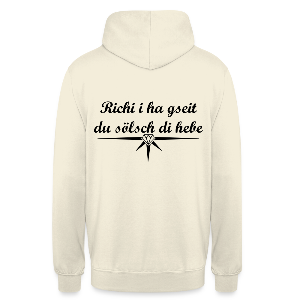 Unisex Hoodie Richi - Vanille-Milchshake