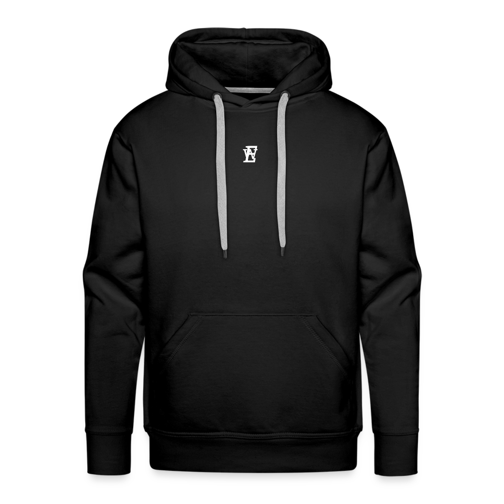 Männer Premium Hoodie - Schwarz