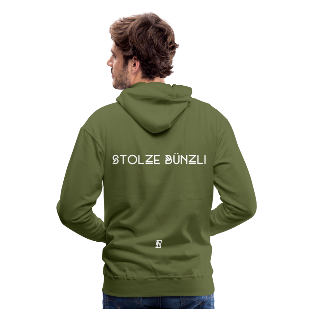 Männer Premium Hoodie - Olivgrün