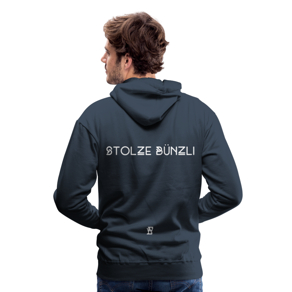 Männer Premium Hoodie - Navy