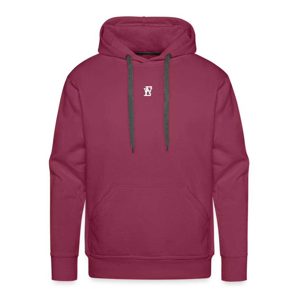 Männer Premium Hoodie - Bordeaux